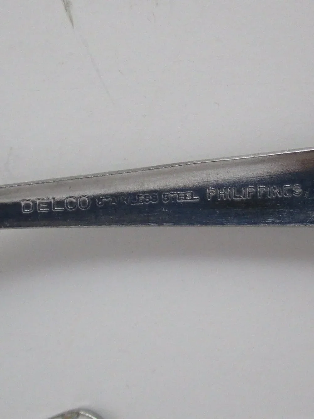 set of stainless steel soup spoons